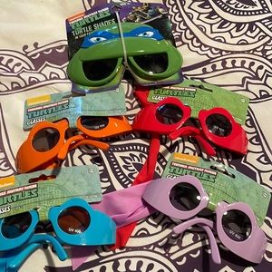 Nickelodeon sunglasses set of 5 Ninja Turtles